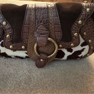 Brown Cowhide Women's Bag